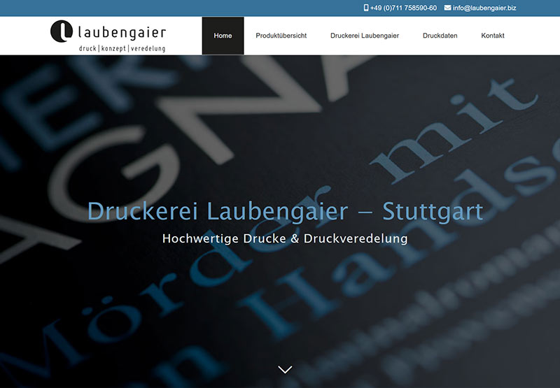 Webdesign für mittelständische und kleine Unternehmen
